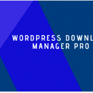WordPress Download Manager Pro download
